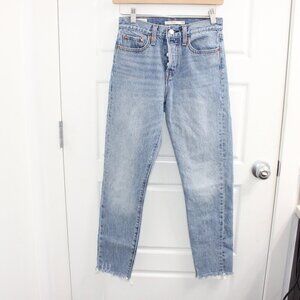 Levi's Wedgie Jeans High Rise Ankle Size 24